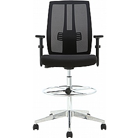 Professional Mesh Back Draughtsmans Chair - Office Chairs