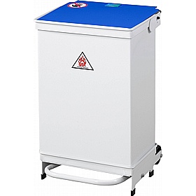 Defender Removable Body Clinical Waste Bins with Hands Free Lid - Office Accessories
