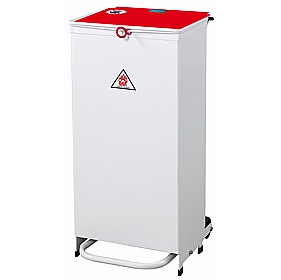 Defender Clinical Waste Bins with Hands Free Lid - Office Accessories