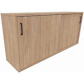 Systm Desk High Sliding Door Cupboards - Office Storage