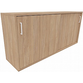 Systm Desk High Sliding Door Cupboards - Office Storage