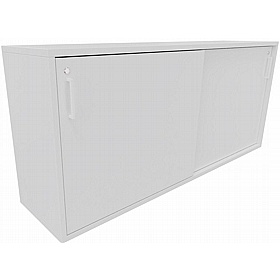 Systm Desk High Sliding Door Cupboards - Office Storage