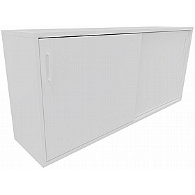 Systm Desk High Sliding Door Cupboards - Office Storage