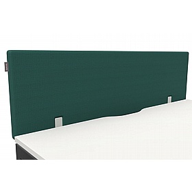 Systm Rectangular Back to Back Bench Desk Acoustic Partition Screens - Office Accessories