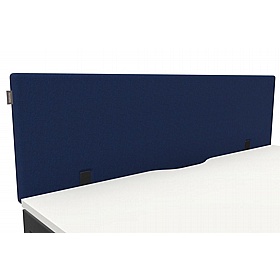 Systm Rectangular Back to Back Bench Desk Acoustic Partition Screens - Office Accessories