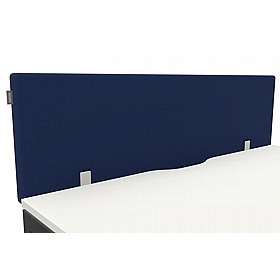 Systm Rectangular Back to Back Bench Desk Acoustic Partition Screens - Office Accessories