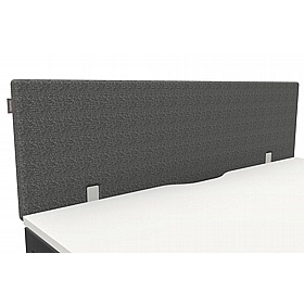 Systm Rectangular Back to Back Bench Desk Acoustic Partition Screens - Office Accessories