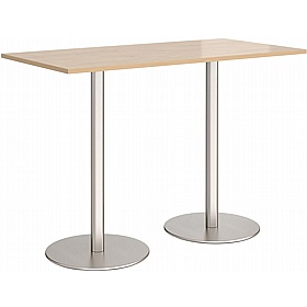 Monza Rectangular High Meeting and Breakout Tables - Meeting Room