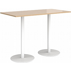 Monza Rectangular High Meeting and Breakout Tables - Meeting Room