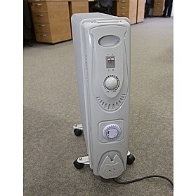 Calidum Mobile Oil Filled Radiator with Timer - Office Accessories
