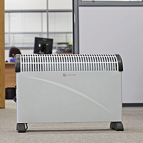Calidum 2000W Convector Heater with Thermostat - Office Accessories