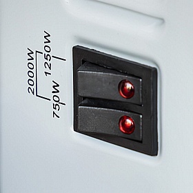 Calidum 2000W Convector Heater with Thermostat - Office Accessories