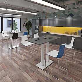 Eros Rectangular High Meeting and Breakout Tables - Meeting Room