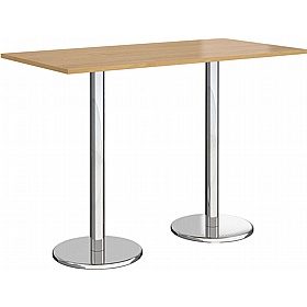 Pisa Rectangular High Meeting and Breakout Tables - Meeting Room