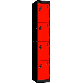 Stellar Probe Antibacterial Lockers with Hasp and Staple Lock - Office Storage