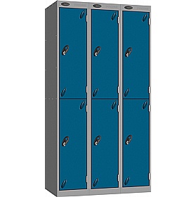 Stellar Probe Antibacterial Lockers with Hasp and Staple Lock - Office Storage