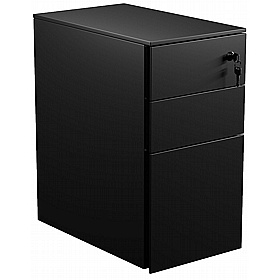 Cube Narrow Under Desk Steel Mobile Pedestals - Office Storage