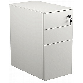 Cube Narrow Under Desk Steel Mobile Pedestals - Office Storage