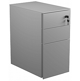 Cube Narrow Under Desk Steel Mobile Pedestals