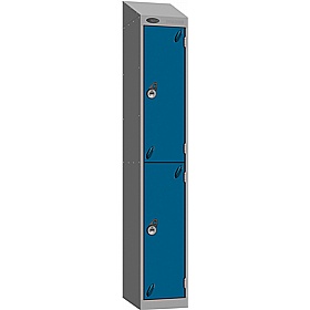 Stellar Probe Antibacterial Sloping Top Lockers With Manual Combination Lock - Office Storage