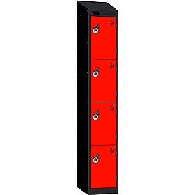 Stellar Probe Antibacterial Sloping Top Lockers With Manual Combination Lock - Office Storage