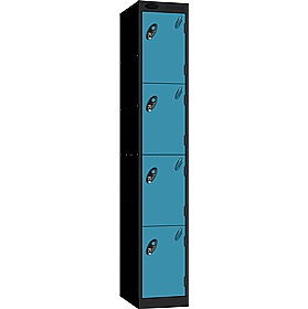 Stellar Probe Equinox Antibacterial Lockers with Hasp and Staple - Office Storage