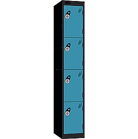 Stellar Probe Equinox Antibacterial Lockers with Manual Combination Lock - Office Storage