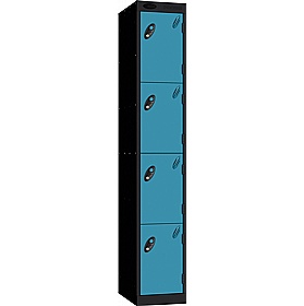 Stellar Probe Equinox Antibacterial Lockers with Coin Return Lock - Office Storage