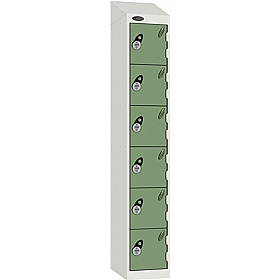 Stellar Probe Equinox Antibacterial Sloping Top Lockers With Manual Combination Lock - Office Storage
