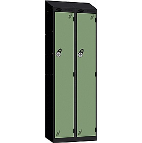Stellar Probe Equinox Antibacterial Sloping Top Lockers With Manual Combination Lock - Office Storage