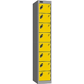 Stellar Probe Equinox Antibacterial 8 Compartment Lockers with Cam Lock - Office Storage