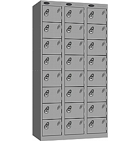 Stellar Probe Antibacterial 8 Compartment Lockers with Manual Combination Lock - Office Storage