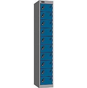 Stellar Probe Antibacterial 10 Compartment Lockers with Cam Lock - Office Storage