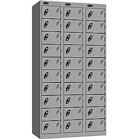 Stellar Probe Antibacterial 10 Compartment Lockers with Cam Lock - Office Storage