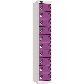 Stellar Probe Equinox Antibacterial 10 Compartment Lockers with Manual Combination Lock