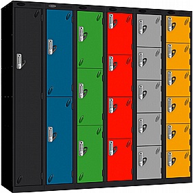 Stellar Probe Antibacterial Lockers with Digital Combination Lock