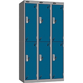 Stellar Probe Antibacterial Lockers with Digital Combination Lock - Office Storage