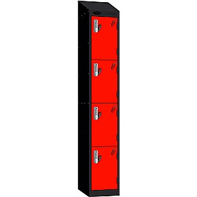 Stellar Probe Antibacterial Sloping Top Lockers With Digital Combination Lock - Office Storage
