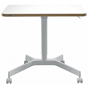 Leitz Ergo Compact Mobile Sit Stand Desk - Office Desks