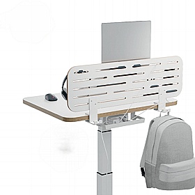 Leitz Ergo Desktop Partition Pegboard Desk Organiser - Office Accessories