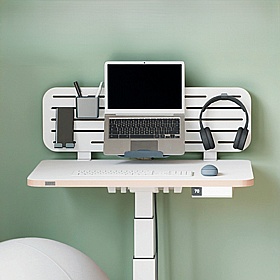 Leitz Ergo Desktop Partition Pegboard Desk Organiser - Office Accessories