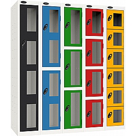 Stellar Probe Antibacterial Anti-Theft Vision Lockers with Cam Lock - Office Storage
