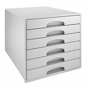 Leitz Plus 6 Drawer Desktop Cabinet - Office Storage