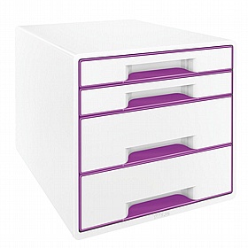 Leitz Colour 4 Drawer Desktop Cabinet - Office Storage