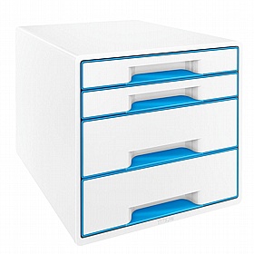 Leitz Colour 4 Drawer Desktop Cabinet - Office Storage