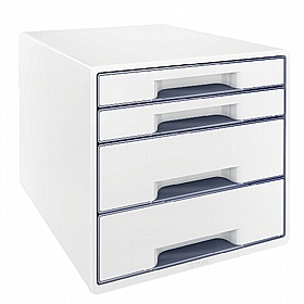 Leitz Colour 4 Drawer Desktop Cabinet - Office Storage