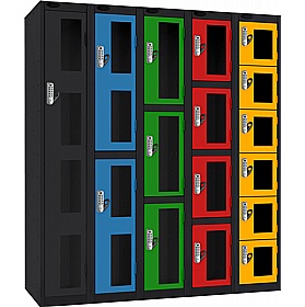 Stellar Probe Antibacterial Anti-Theft Vision Lockers with Digital Combination Lock