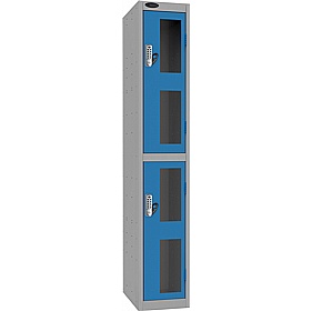 Stellar Probe Antibacterial Anti-Theft Vision Lockers with Digital Combination Lock - Office Storage