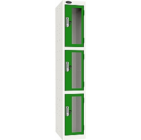 Stellar Probe Antibacterial Anti-Theft Vision Lockers with Digital Combination Lock - Office Storage