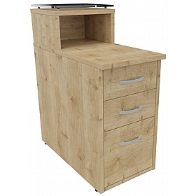 Enquire Modular Reception Desk High Pedestal - Reception Area